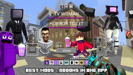 Horror Toilet Mods Minecraft Screenshot 6