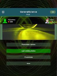 General Science Knowledge Test Screenshot 12