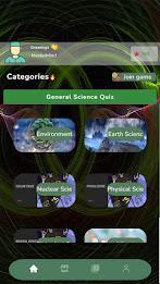 General Science Knowledge Test Screenshot 1