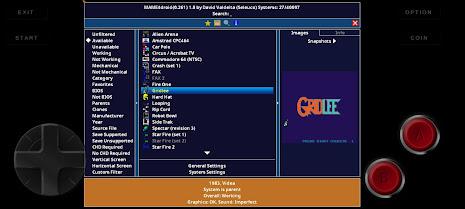 MAME4droid  2024 (0.262) Screenshot 2