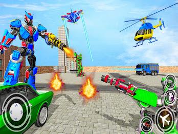 Police Fire Truck: Robot Games Screenshot 4