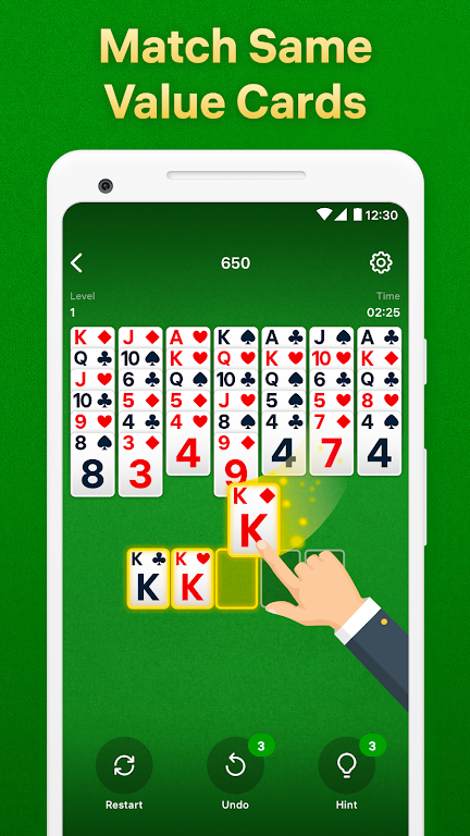 zzSolitaire Match - Card Game Screenshot 1