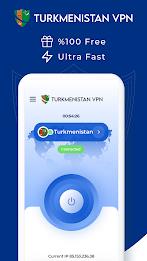 VPN Turkmenistan - Get TM IP Screenshot 1