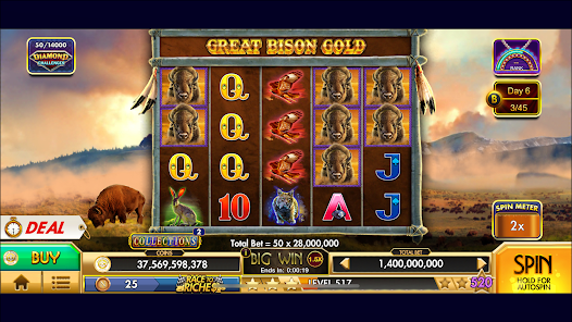 Black Diamond Casino Slots Mod Screenshot 2