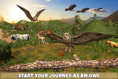 Owl Bird Simulator Birds Game Screenshot 7