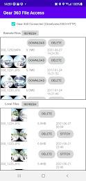 Gear 360 File Access & Stitche Screenshot 3