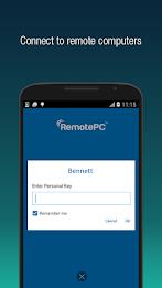 RemotePC Viewer Screenshot 2