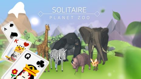 Solitaire : Planet Zoo Screenshot 1