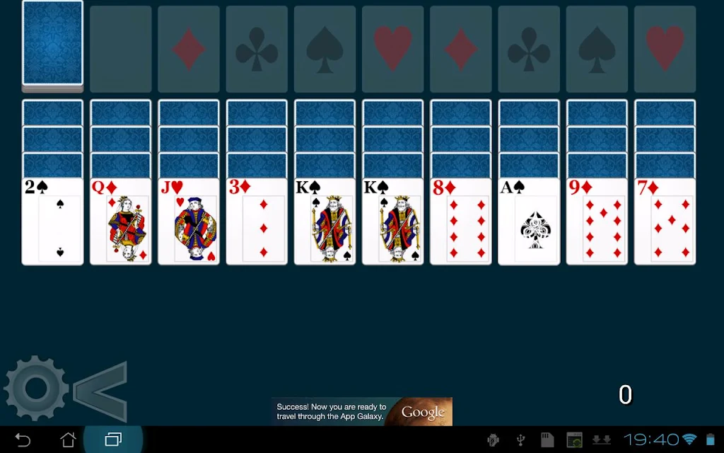 Forty Thieves Solitaire HD Screenshot 3
