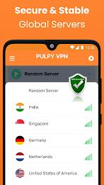 Pulpy VPN Unlimited VPN Proxy Screenshot 3