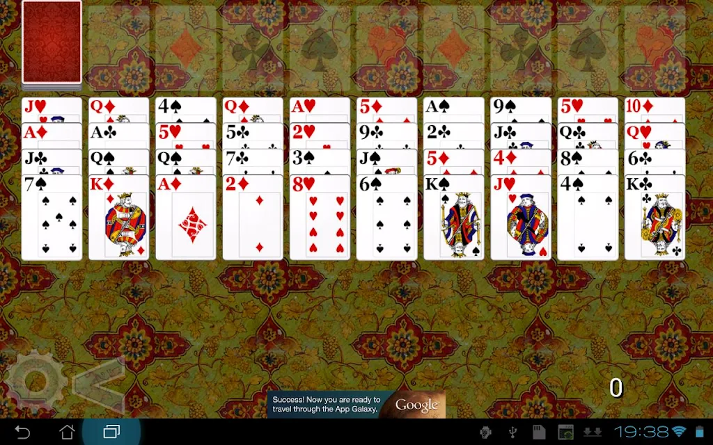 Forty Thieves Solitaire HD Screenshot 1