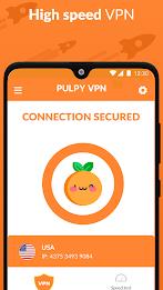 Pulpy VPN Unlimited VPN Proxy Screenshot 1