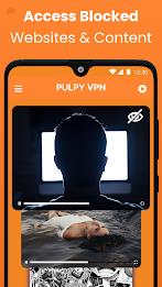 Pulpy VPN Unlimited VPN Proxy Screenshot 2