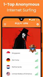 Pulpy VPN Unlimited VPN Proxy Screenshot 5
