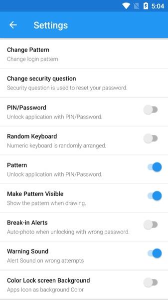 Fingerprint App Lock Screenshot 1