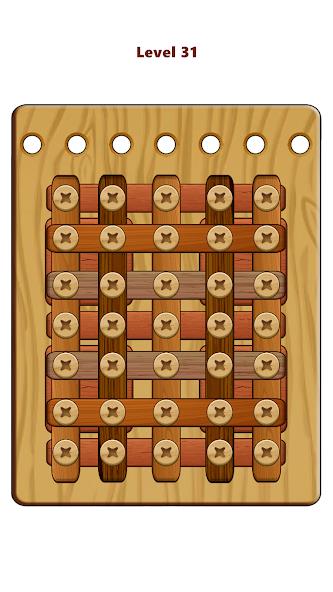 Wood Nuts & Bolts Puzzle Mod Screenshot 3