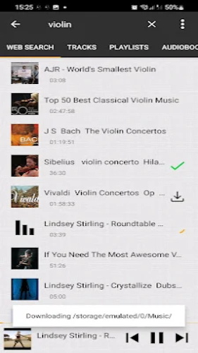 Jamando Music Downloader Screenshot 1