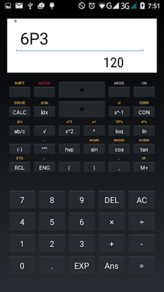 My Scientific Calculator Screenshot 3