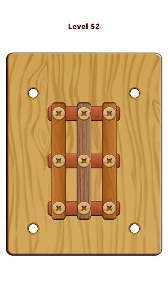 Wood Nuts & Bolts Puzzle Mod Screenshot 5