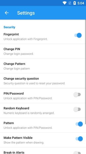 Fingerprint App Lock Screenshot 6