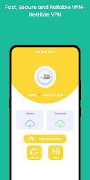 NetHide VPN- Fast and Secure Screenshot 1