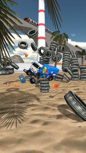 Stunt Truck Jumping Mod Screenshot 3
