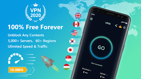 SecureVPN: Fast & private VPN Screenshot 1