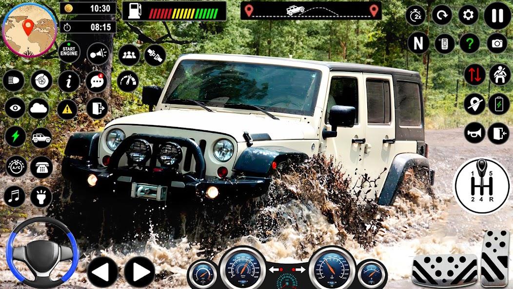 Offroad Car Driving Jeep Games Mod Screenshot 2