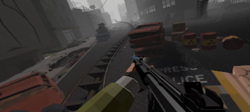 VR Zombie killer Rollercoaster Screenshot 1