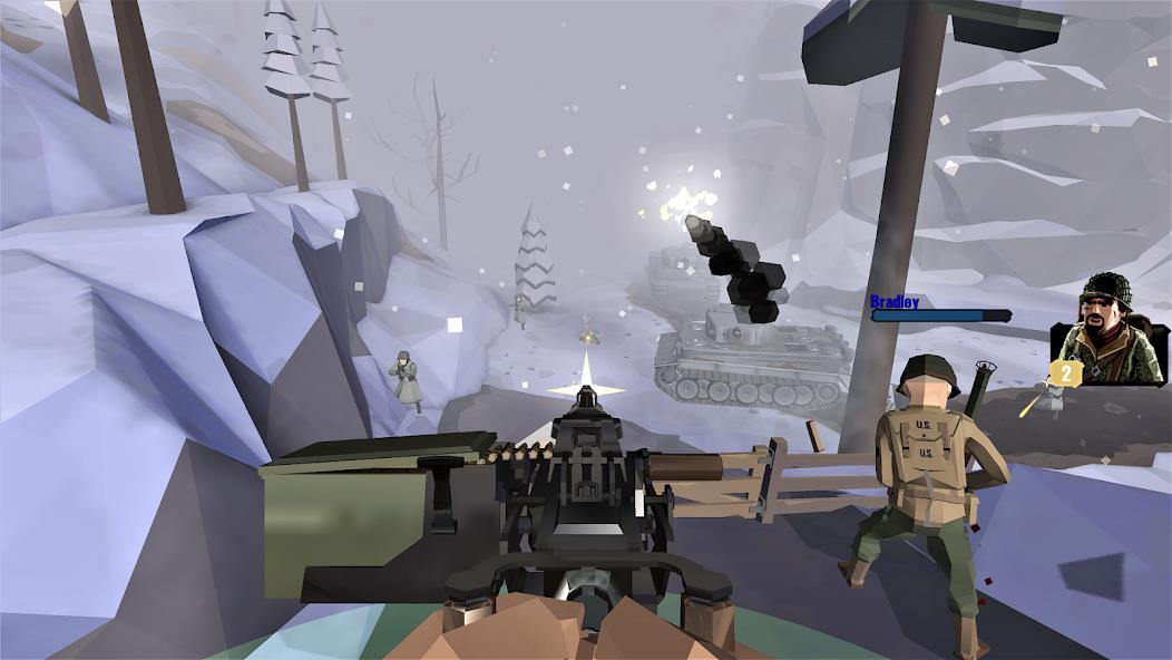 World War Polygon: WW2 shooter Mod Screenshot 5