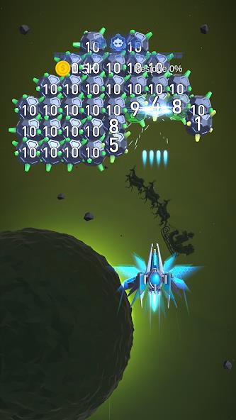 Dust Settle 3D - Galaxy Attack Mod Screenshot 2