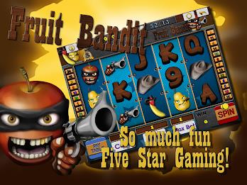 Fruit Bandit Slot Machine Game Screenshot 1