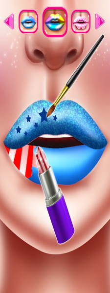 Lip Art Games: Lipstick Makeup Screenshot 2