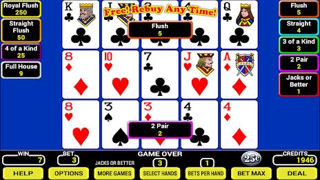 Triple Play Poker Screenshot 1
