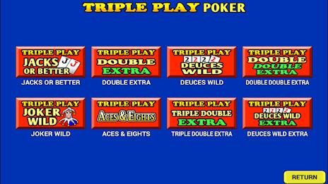 Triple Play Poker Screenshot 5