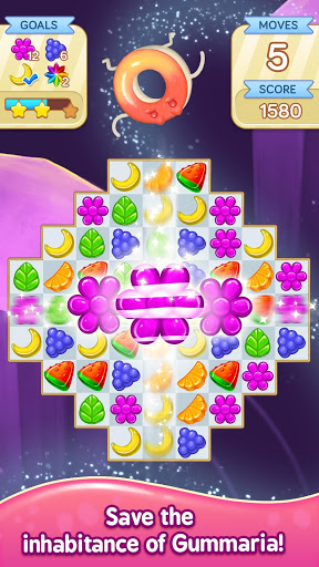 Gummy Gush: Match 3 Puzzle Screenshot 1