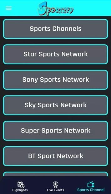 Sportzify TV Screenshot 4