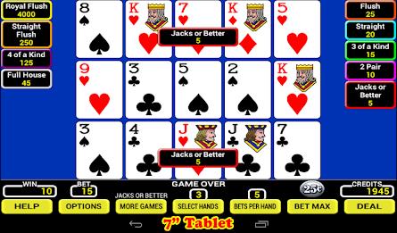 Triple Play Poker Screenshot 6