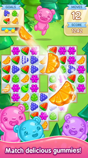 Gummy Gush: Match 3 Puzzle Screenshot 2