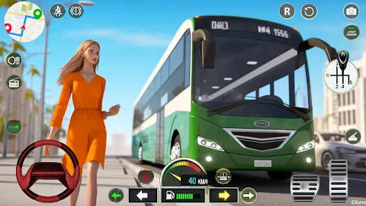 Bus Simulator Game Bus Game 3D Screenshot 2