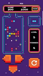 Pill Puzzle : Falling Capsules Screenshot 2