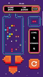 Pill Puzzle : Falling Capsules Screenshot 1