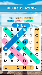 Word Search. Offline Games Screenshot 2