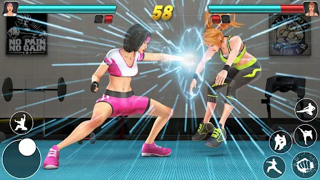 Gym Fight Club: Fighting Game Screenshot 1