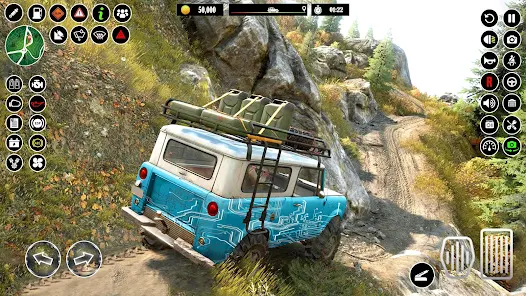 Offroad 4x4 Jeep Rally Driving Screenshot 3