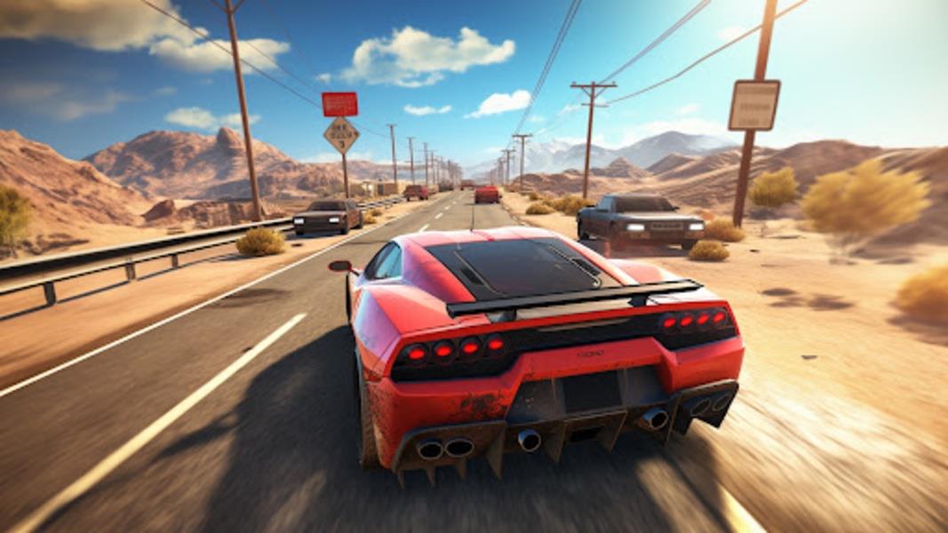 Fast Car Driving Screenshot 1