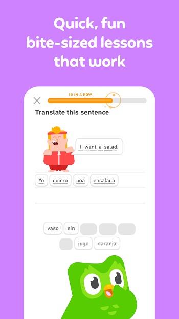 Duolingo Screenshot 2