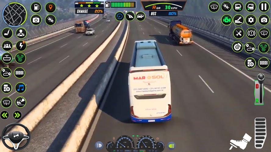 Indian Coach Bus Driving Game Screenshot 14