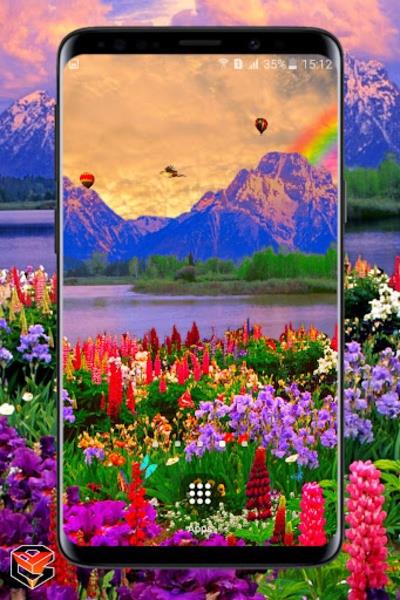 Valley of Flowers live wallpaper Screenshot 5