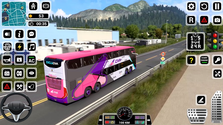 Indian Coach Bus Driving Game Screenshot 28